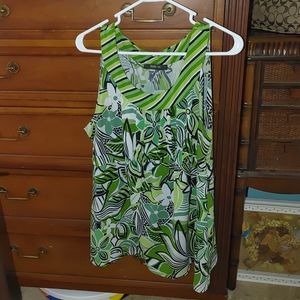 Floral tank top